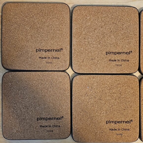 Christmas Holiday coasters, wine toppers and 2 sets of cheese spreaders - Picture 7 of 8